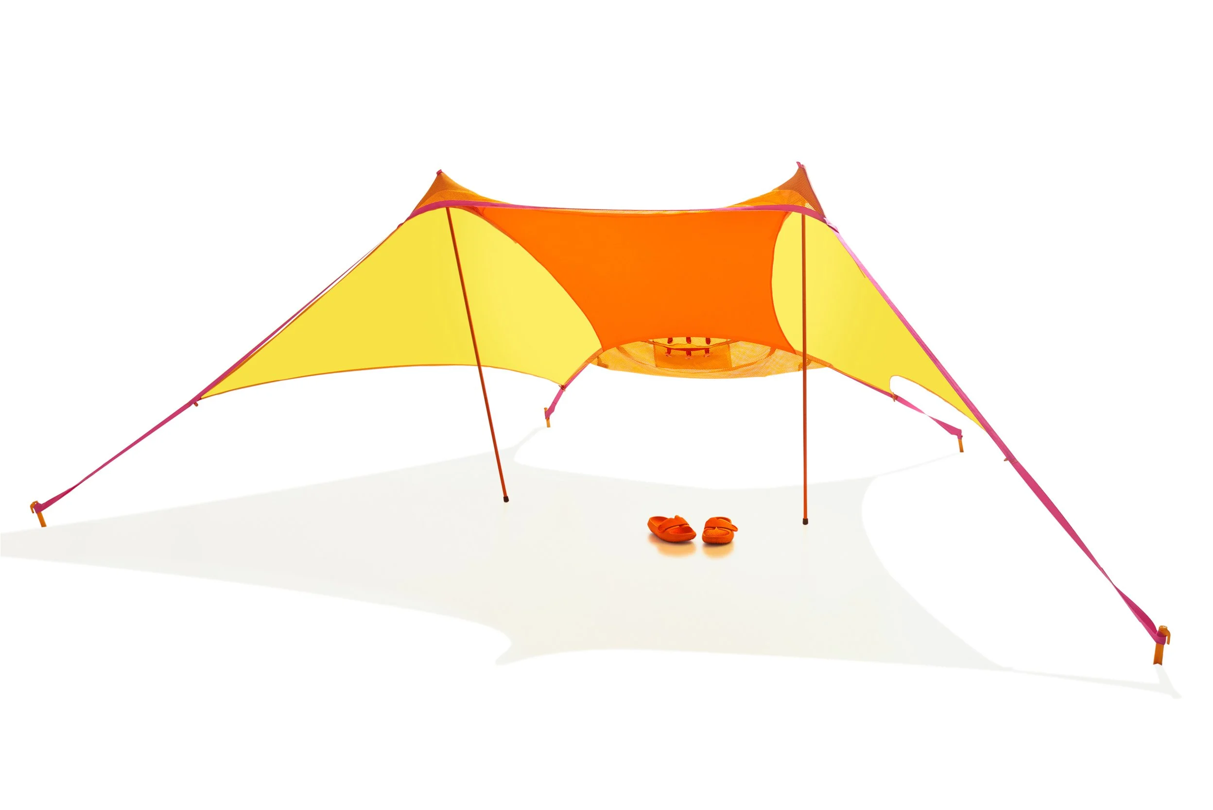 Zinnia Sunshade, portable canopy (2.8 pounds) sun shade accessory